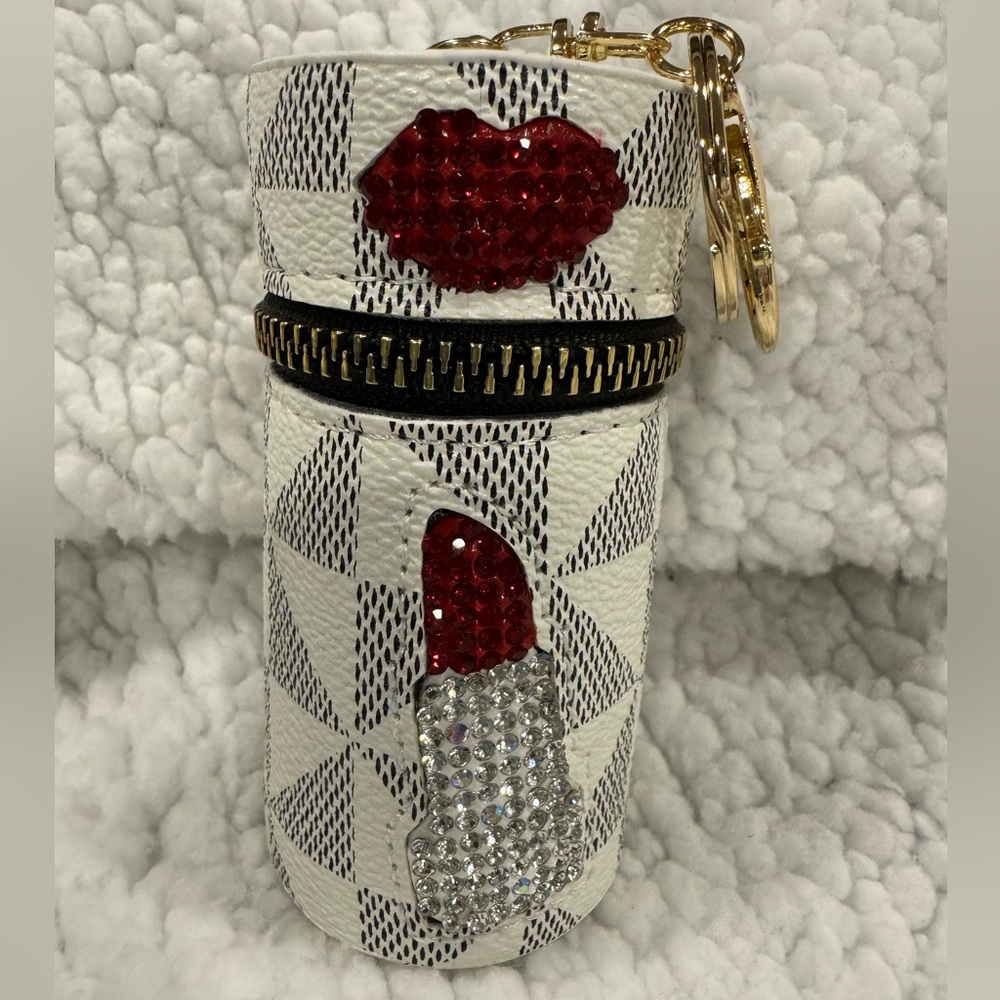 Lipstick holder/ keychain; New